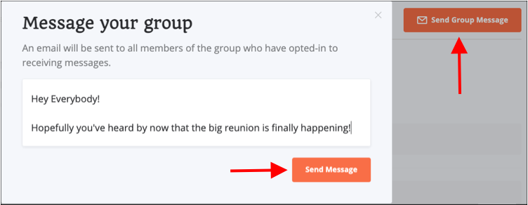 reunacy send group message