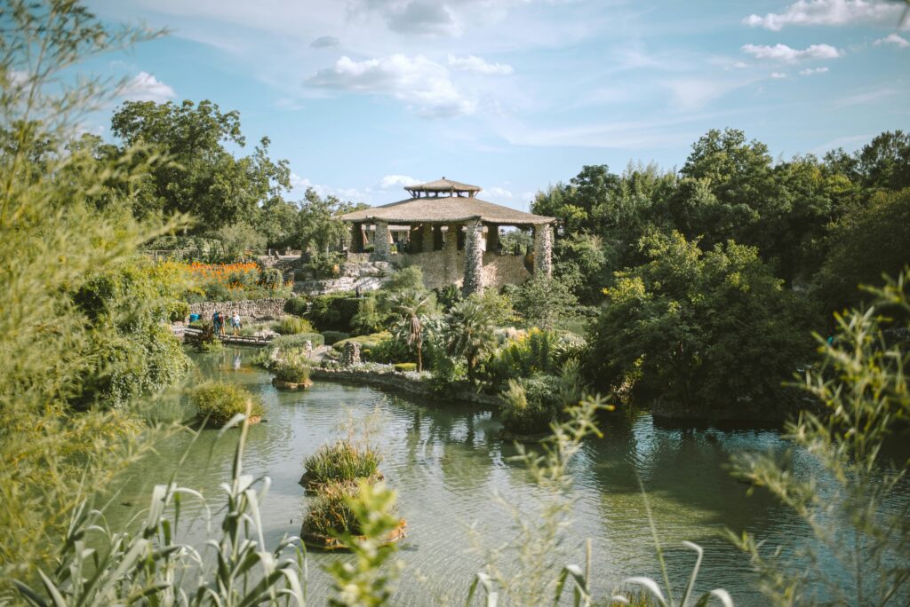 Japanese tea garden