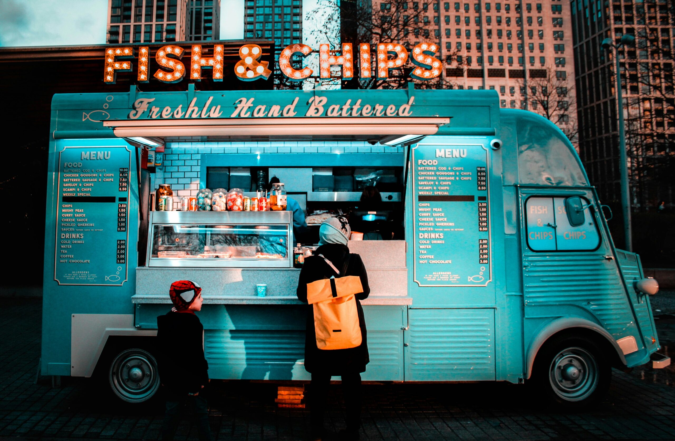 food truck summer family reunion