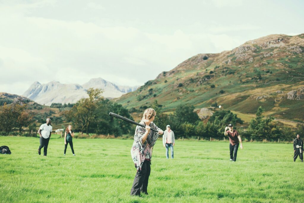 outdoor family reunion games