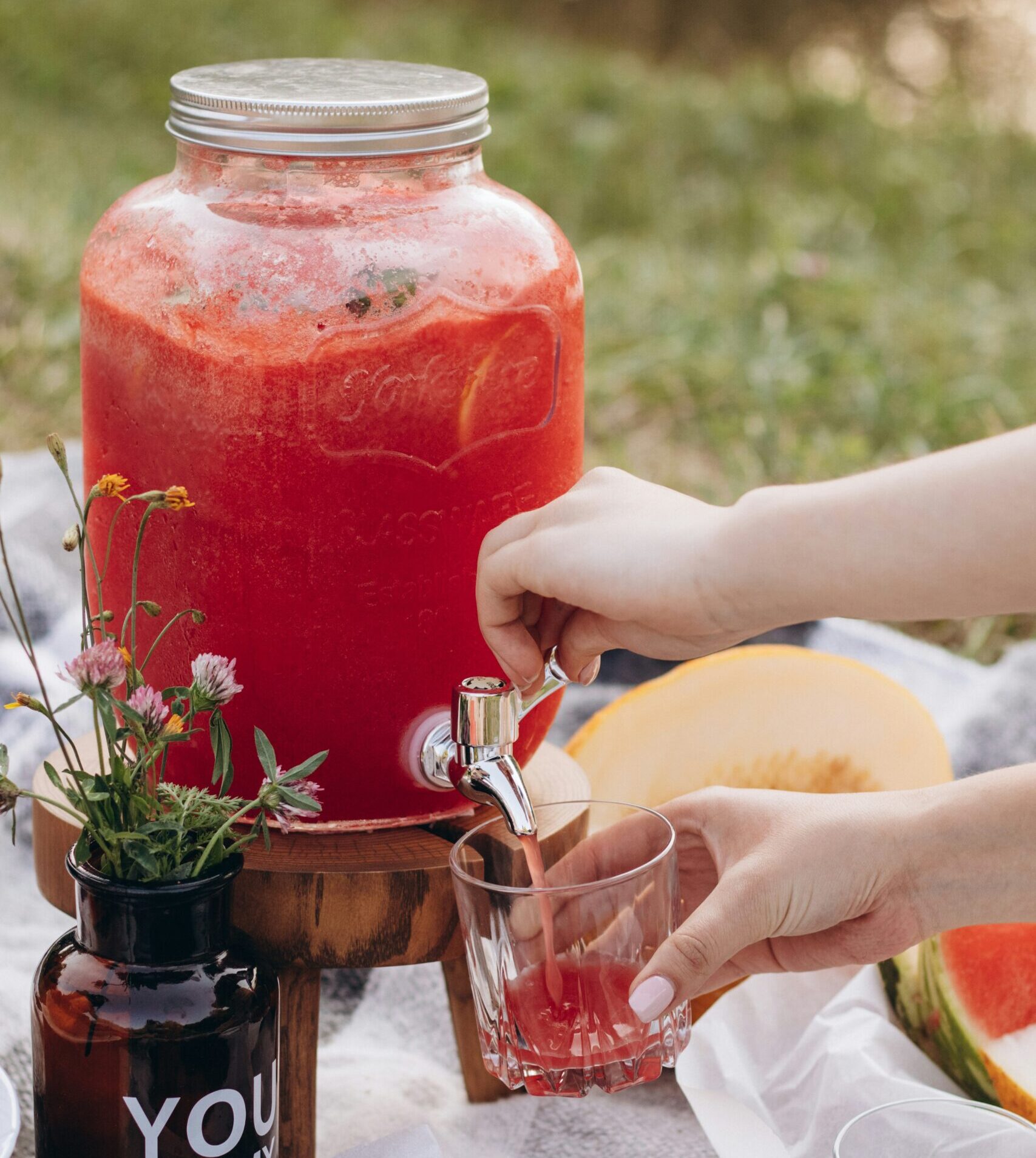 watermelon lemonade summer family reunion
