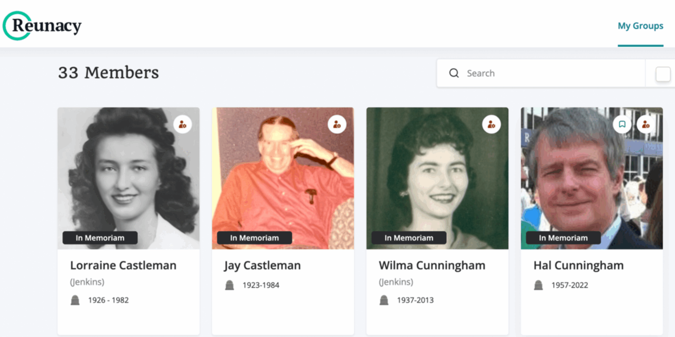 family history profiles family reunion