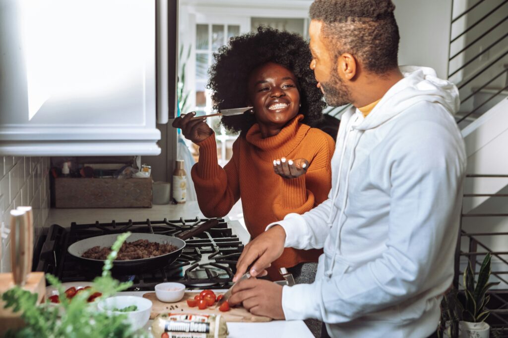 cooking with family